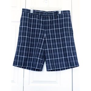 Club Room Blue and White Chino Golf/Sport Shorts
